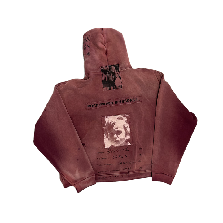 Enfants Riches Deprimes 'Vintage Red' R/P/S ASML Zip Hoodie