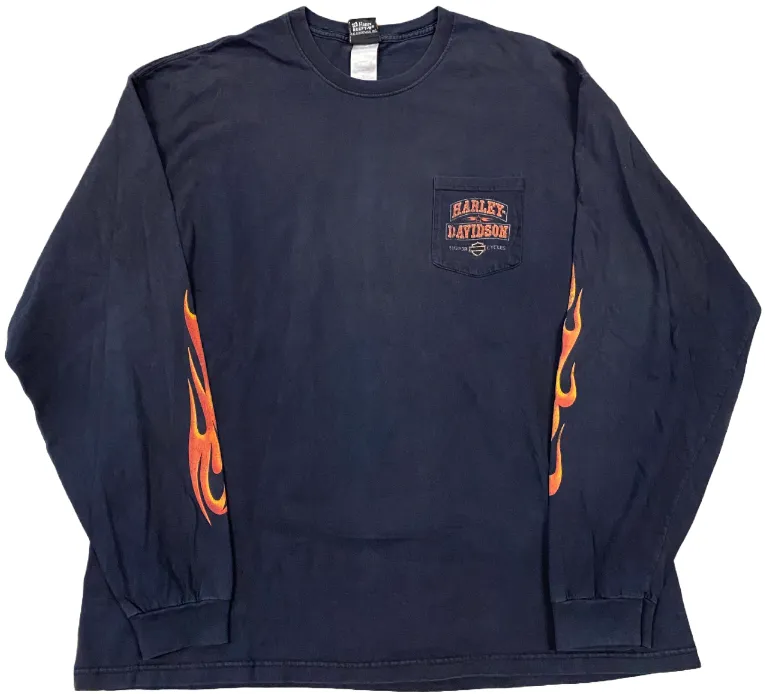 Harley Davidson 'Taku' Vintage L/S Tee