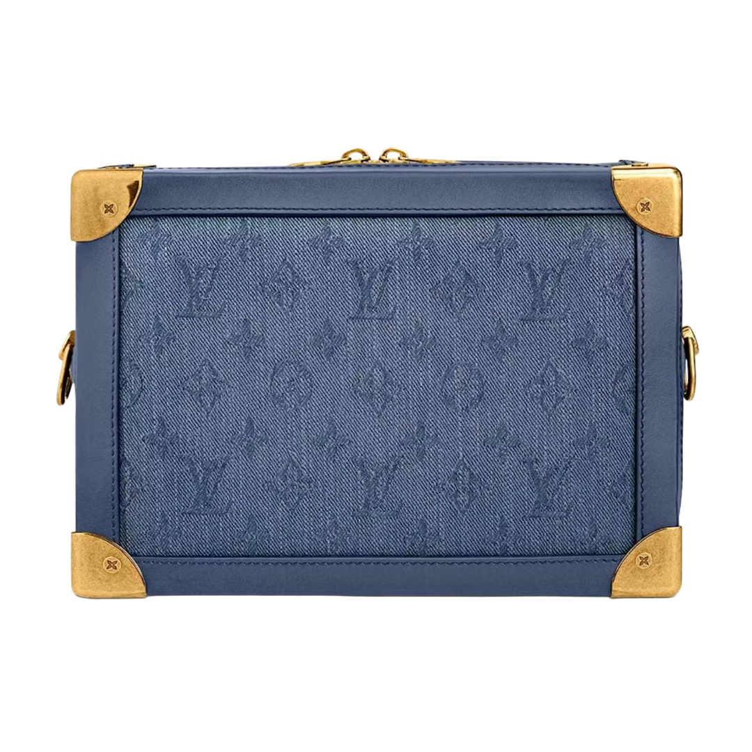 Louis Vuitton Soft Trunk Monogram Denim Blue