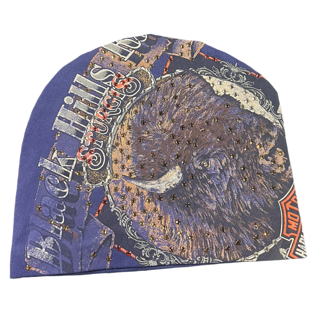 Bossi 'Black Hills' Rhinestone Vintage Beanie