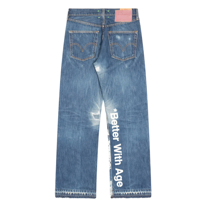 *Better With Age 'Light Wash' Bathwater Denim Jeans