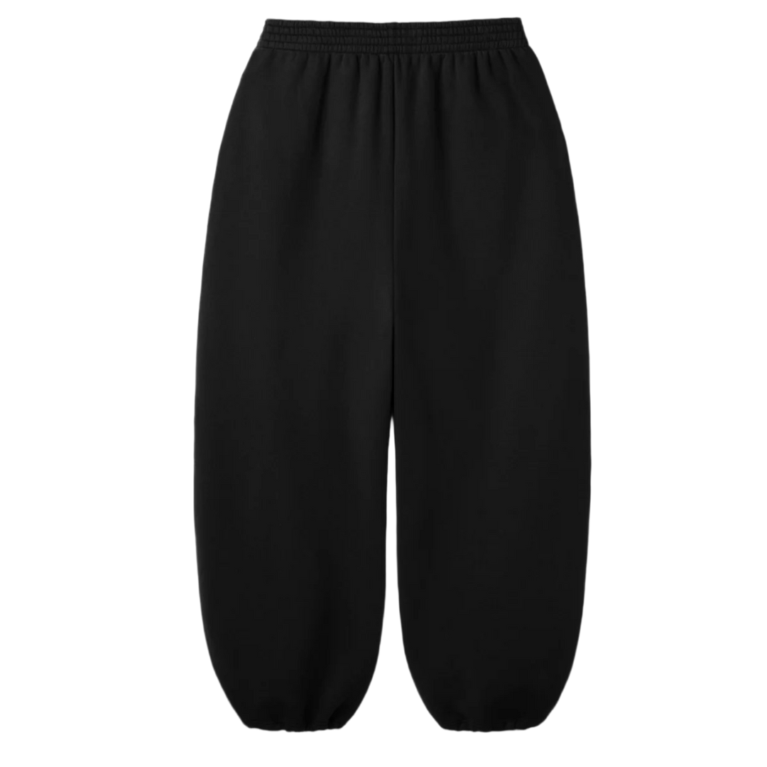 Gold + Vintage Raspberry Hills 'Berry Med' Black Sweatpants