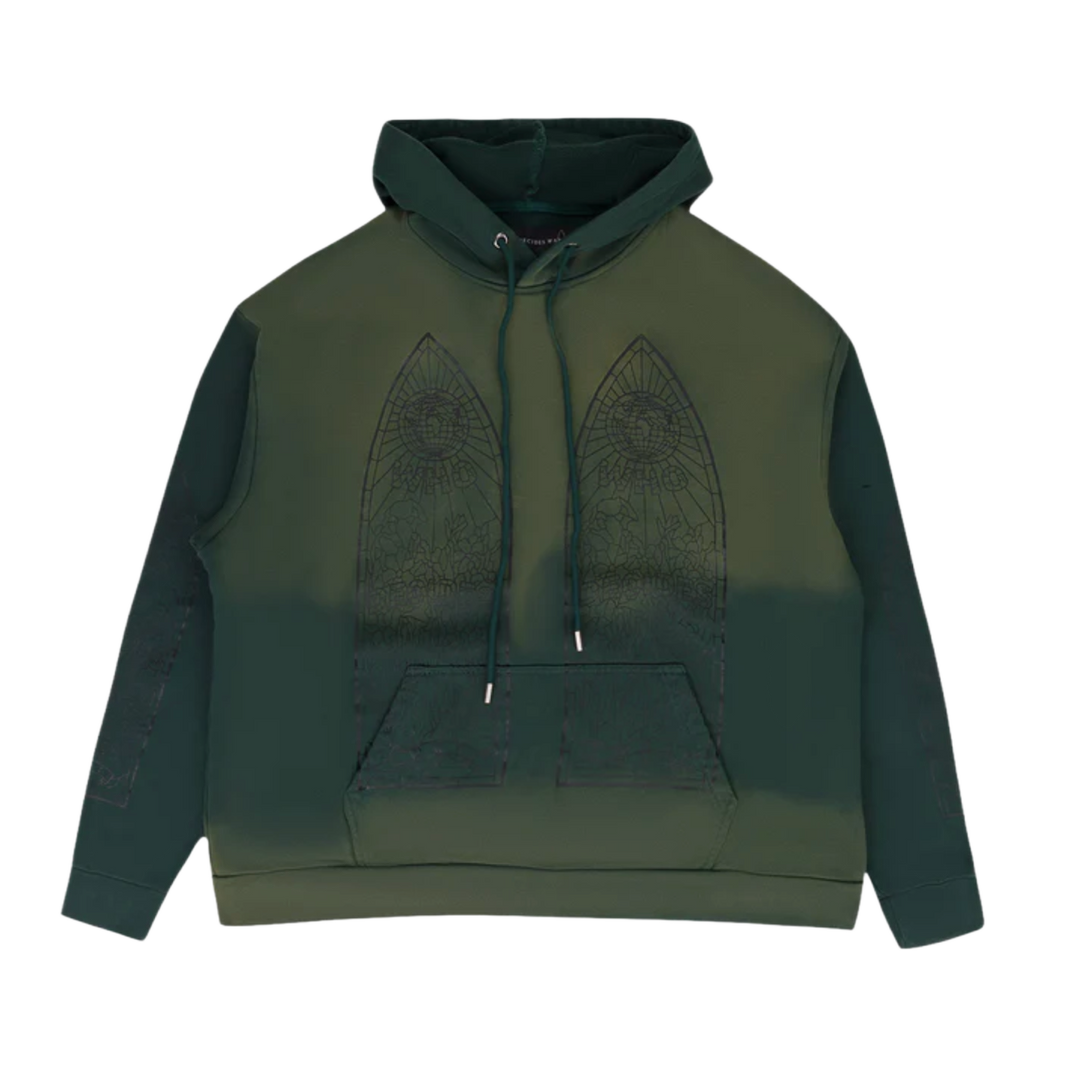 Who Decides War 'Witness' Green Hoodie
