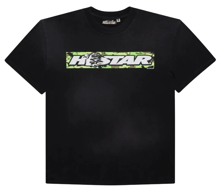 Hellstar 'Box Logo' Black/Green Tee