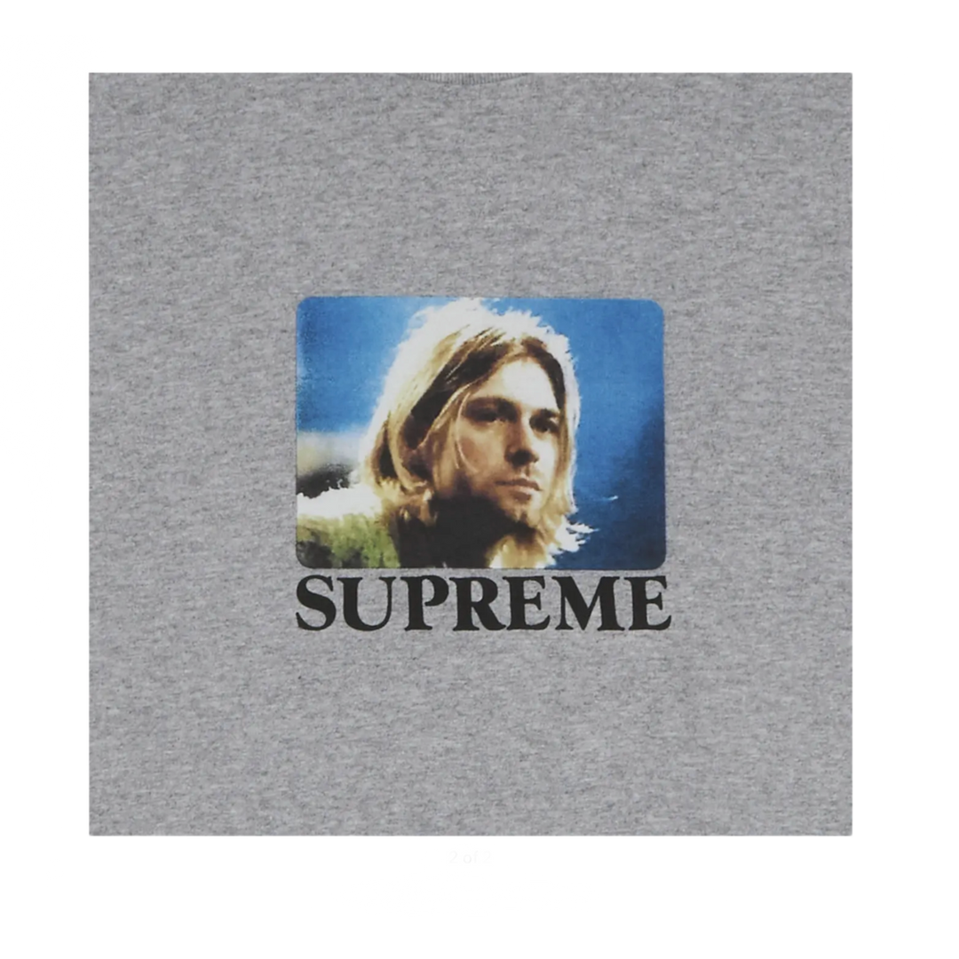 Supreme 'Kurt Cobain' Grey Tee