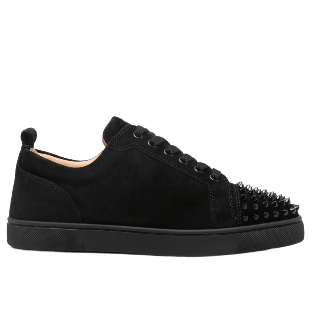Christian Louboutin 'Black' Louis Junior Spikes Sneakers