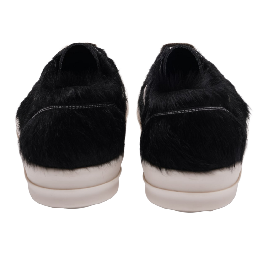 Rick Owens 'Black' Pony Hair Vintage Sneaks
