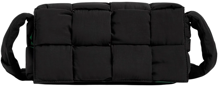Bottega Veneta 'Black Parakeet' Padded Tech Cassette Bag