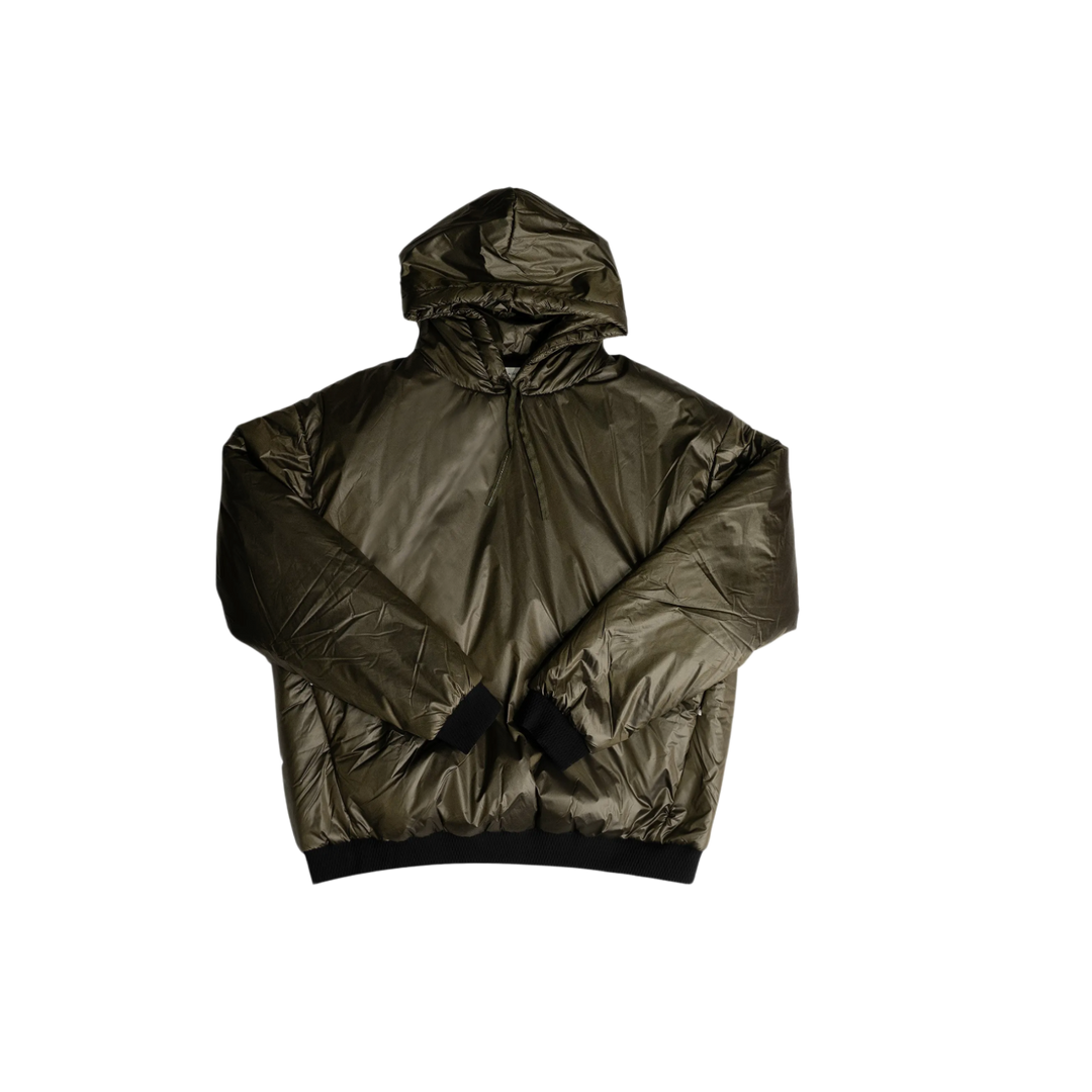 Acronym 'Green' Nylon PrimaLoft Insulated Hooded Jacket