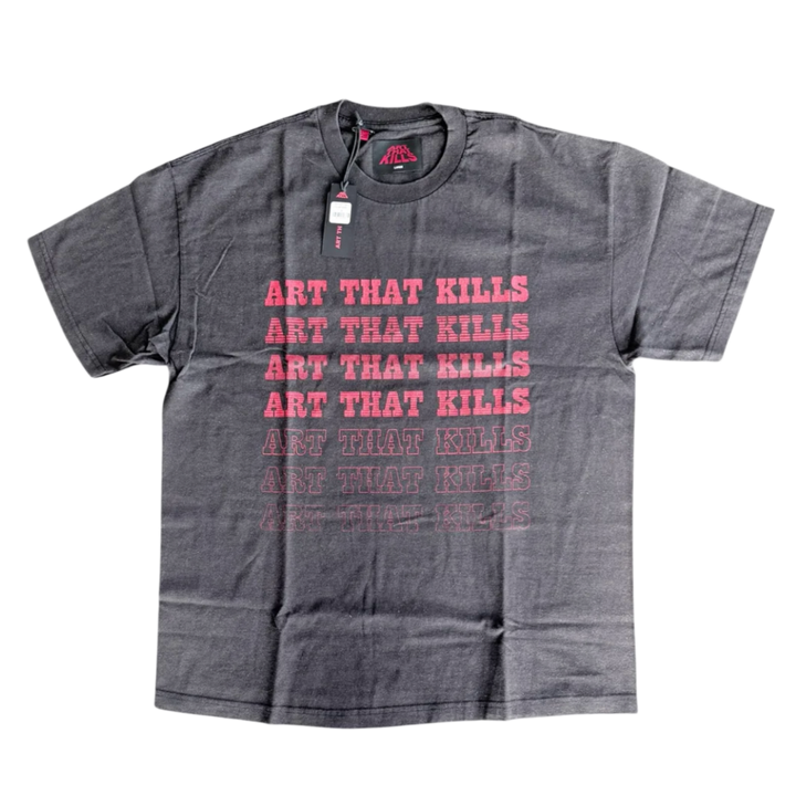 Gallery Dept. 'Art That Kills' Washed Black Tee