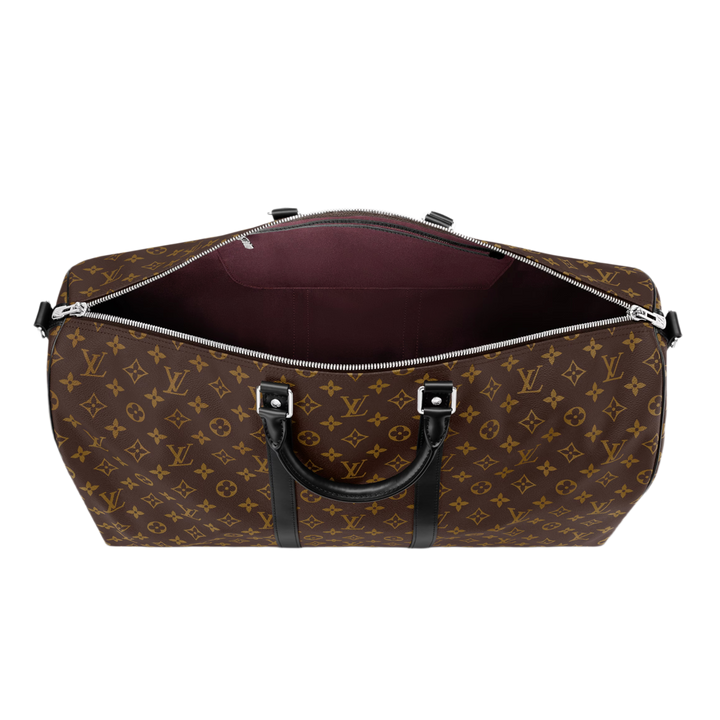 Louis Vuitton 'Brown Monogram' Keepall Bandoulière 55