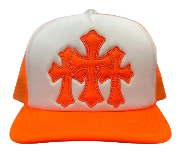 Chrome Hearts 'Orange' Cemetery Trucker Hat