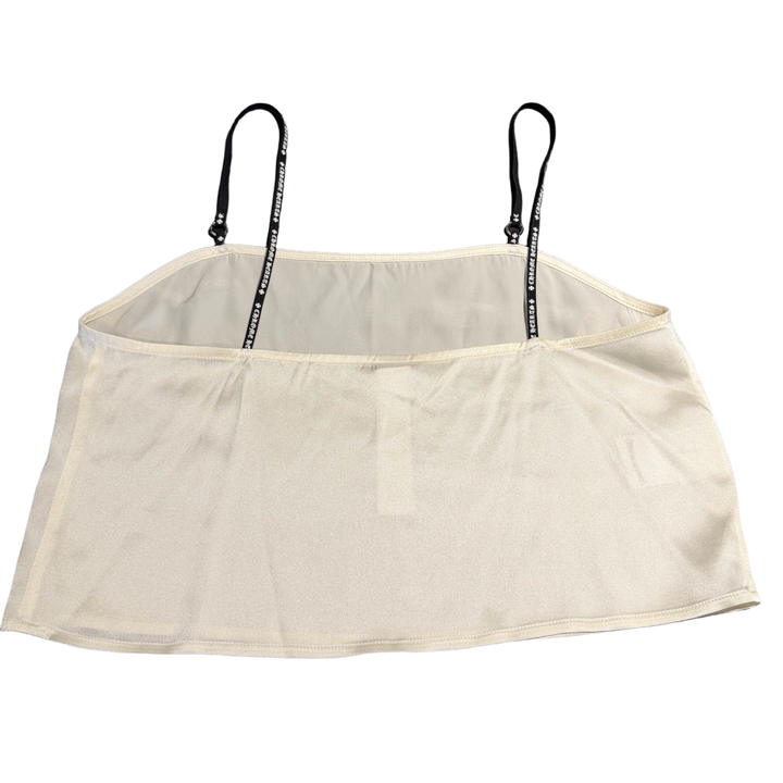 Chrome Hearts 'Cream' Silk Tank Top