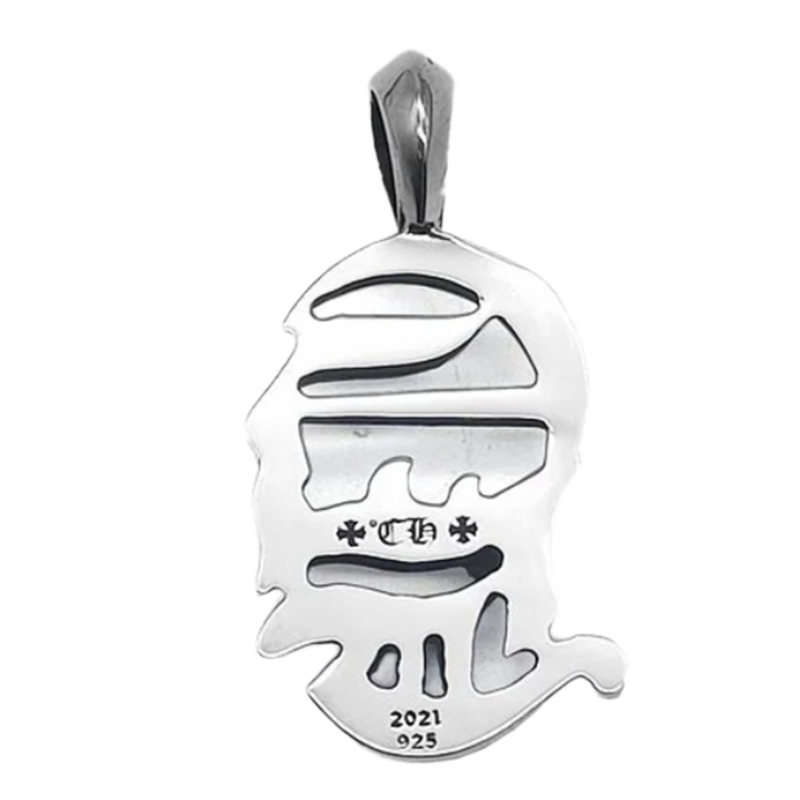 Chrome Hearts 'CH' Silver Pendant