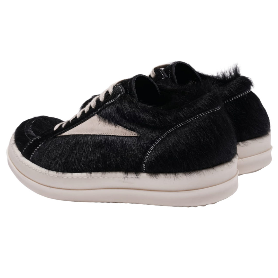 Rick Owens 'Black' Pony Hair Vintage Sneaks