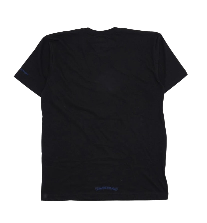 Chrome Hearts 'Black/Blue' Collar Logo Tee