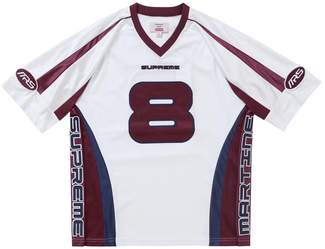Supreme Martine Rose Football Jersey White