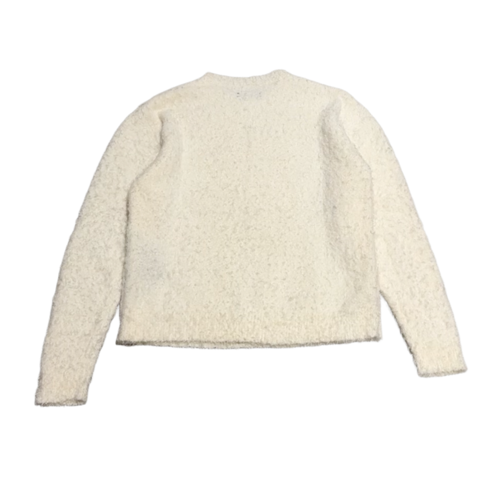Amiri 'White' Brushed Wool Blend Sweater