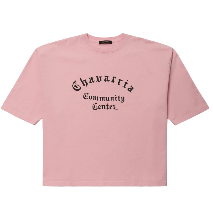 Willy Chavarria 'Pink' Community Center Tee