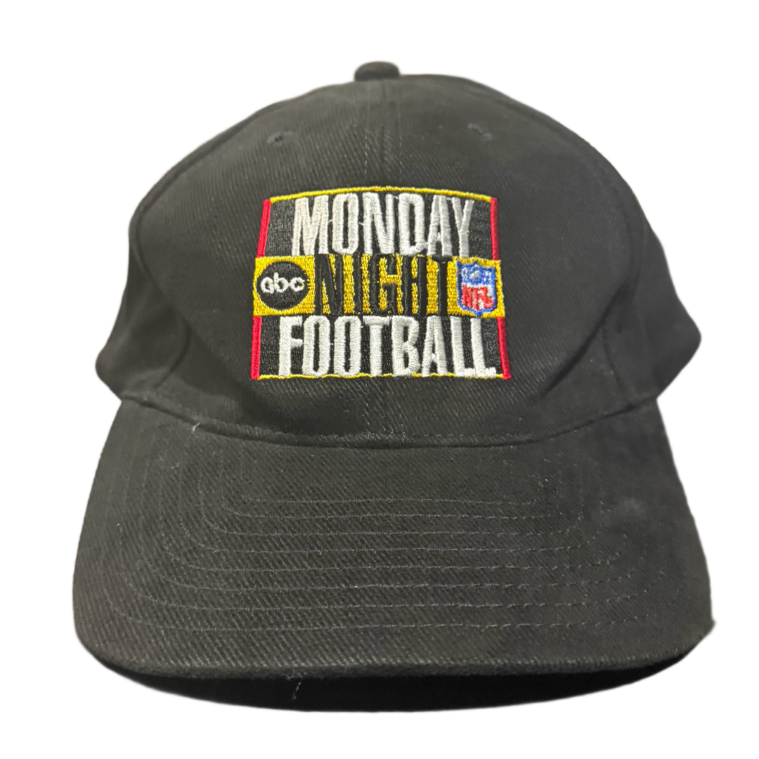 ABC 'Monday Night Football' Black Adjustable Vintage Hat