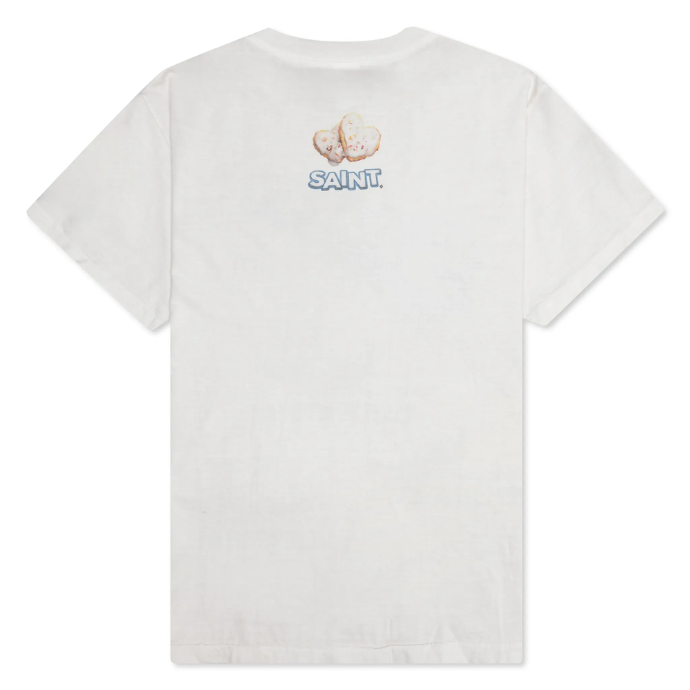 Saint Michael 'Oreo' White Tee