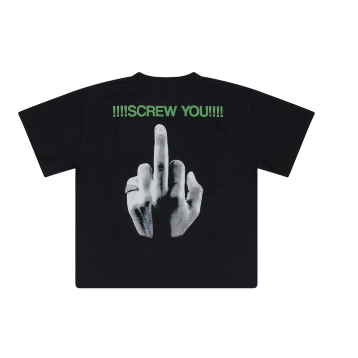 Greedy Unit 'Screw You' Black Tee