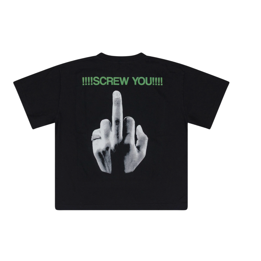 Greedy Unit 'Screw You' Black Tee