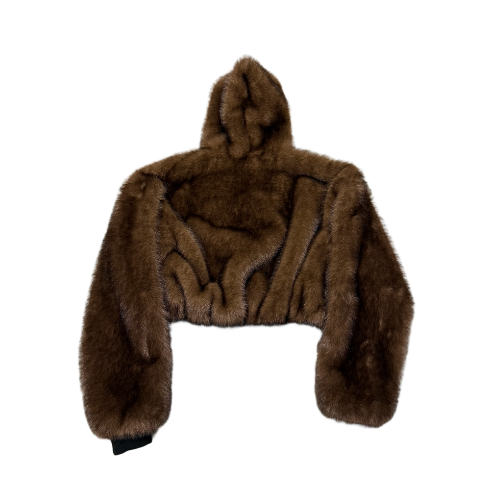 LU'U DAN 'Yeti Outlaw' Brown Jacket