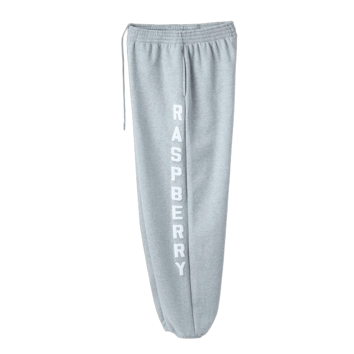 Gold+Vintage Gallery Raspberry Hills 'Grey/White Weekday' Sweatpants