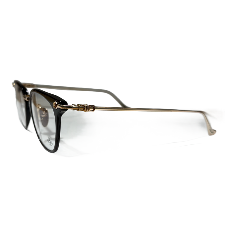 Chrome Hearts 'Shagass 51' Brown/Gold Glasses