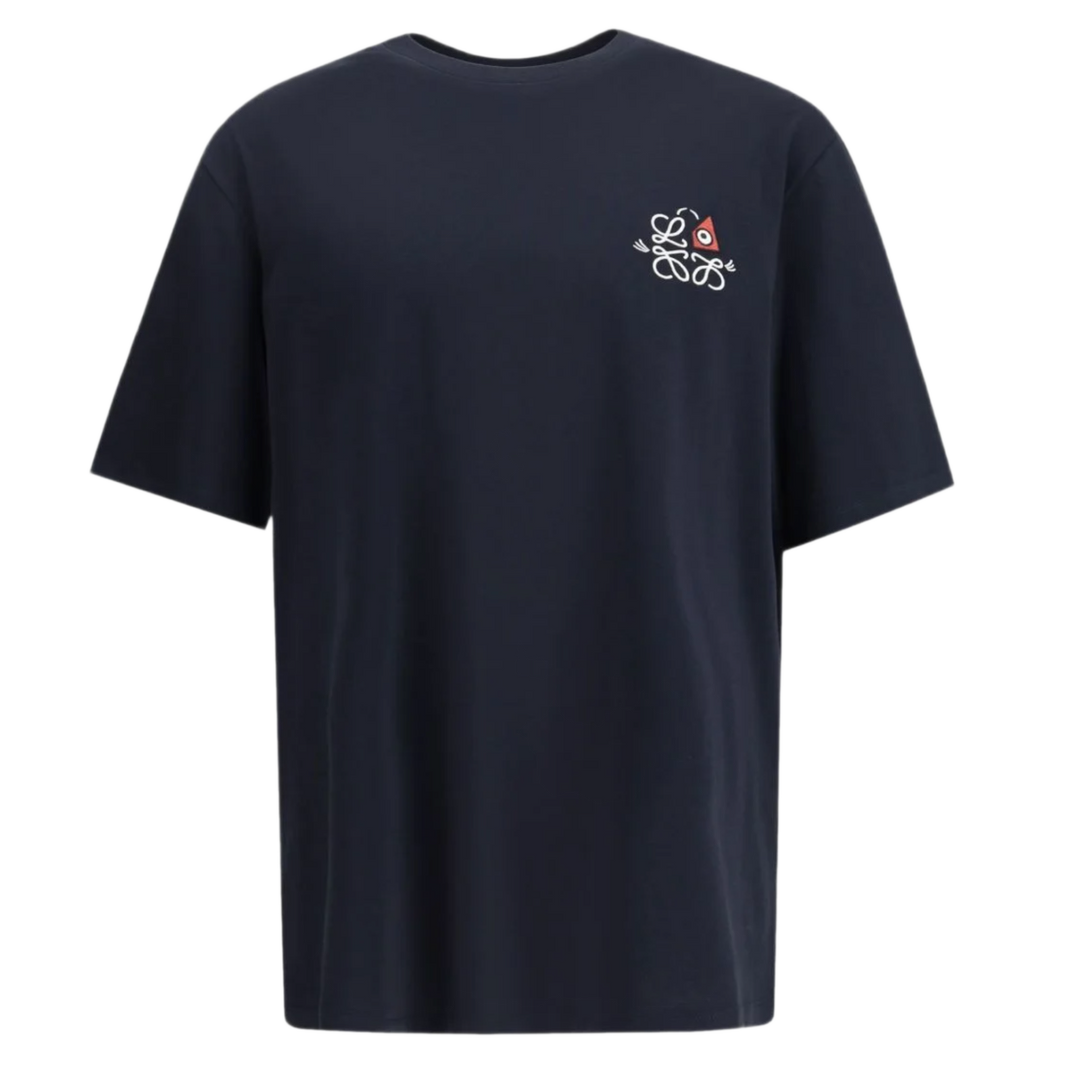 Loewe 'Navy' Loose Fit Tee