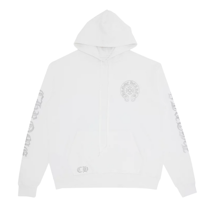 Chrome Hearts Ultra Miami Exclusive Pullover Hoodie 'White/Silver'