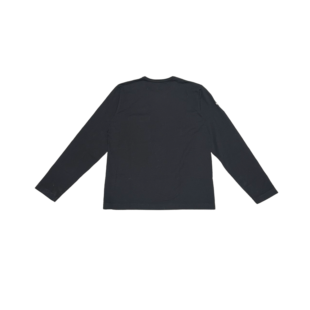 Chrome Hearts 'Black' Stadium Logo  Embroidered Longsleeve Tee