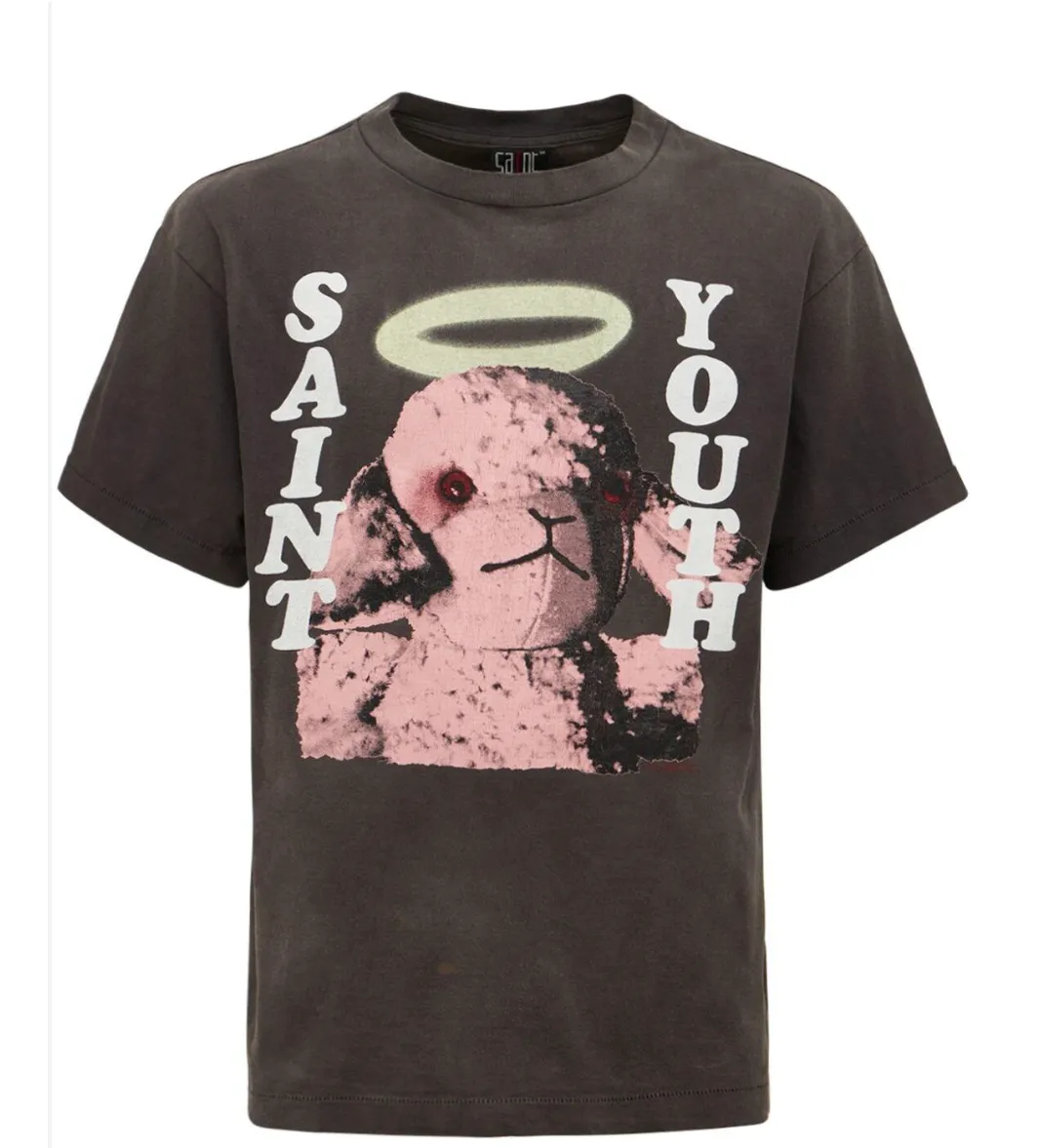 Saint Michael Saint Youth Pink Sheep Tee Black