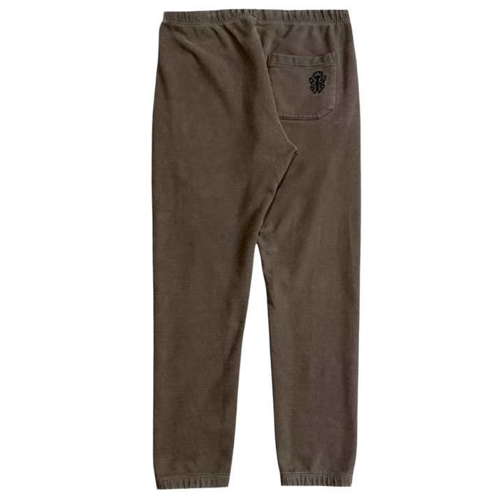 Chrome Hearts 'Y Not' Embroidered Vertical Logo Sweatpants