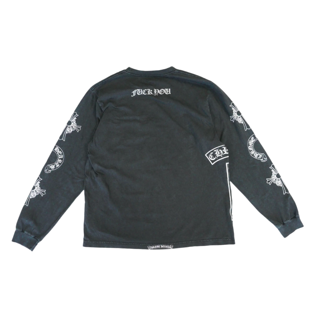 Chrome Hearts 'Soap and Water' Black Longsleeve