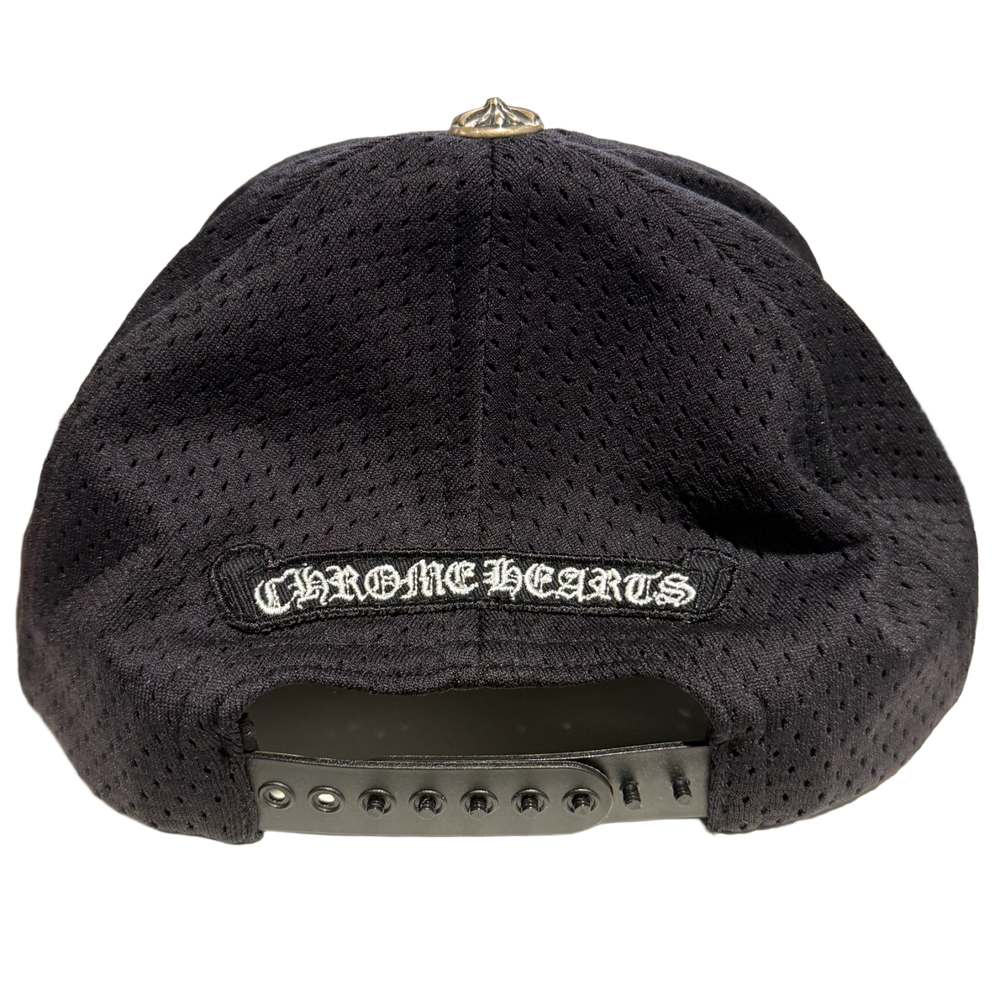 Chrome Hearts 'All Black' CH Mesh Baseball Hat