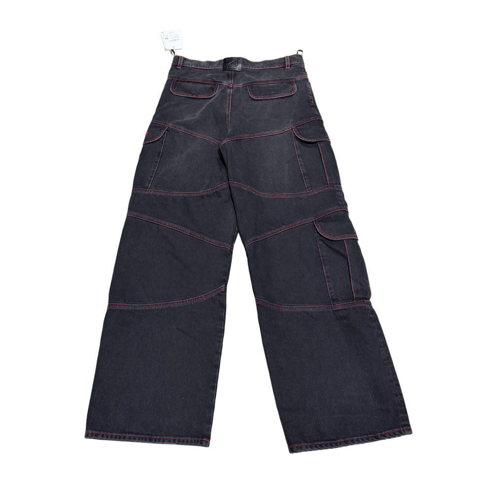 Off White 'Script Samurai' Black Jeans