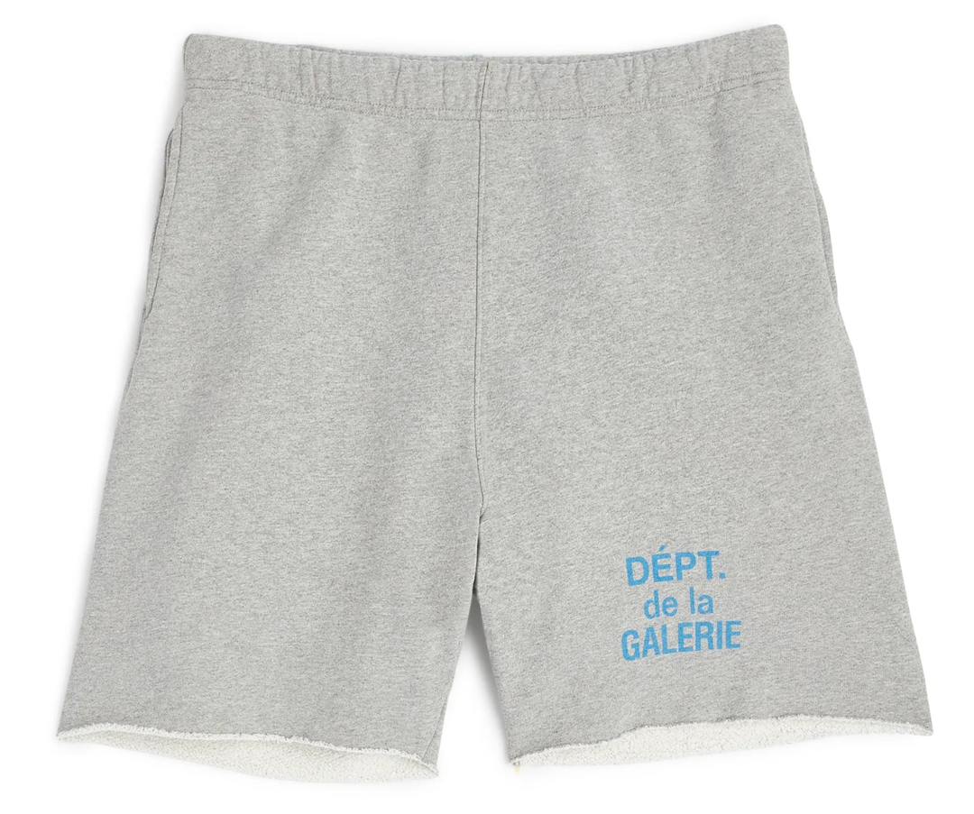 Gallery Dept. 'Grey' French Logo Sweat Shorts