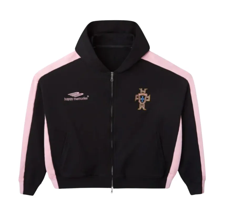 Happy Memories Don't Die HMDD 'Pink 10 Lisbon' Zip Up