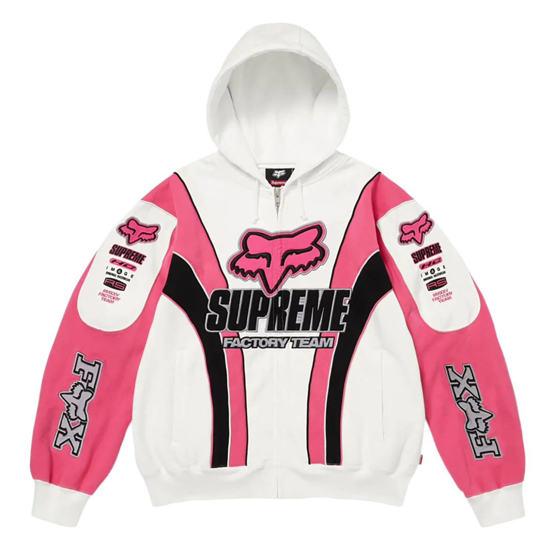 Supreme x Fox 'Pink' Racing Zip-Up