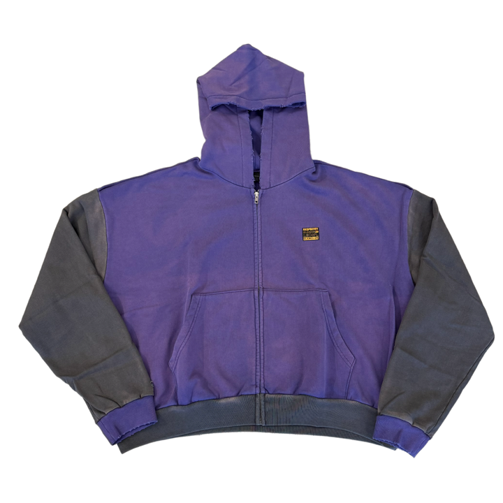 Gold+Vintage Gallery Raspberry Hills 'Sierra Purple' Zip-Up