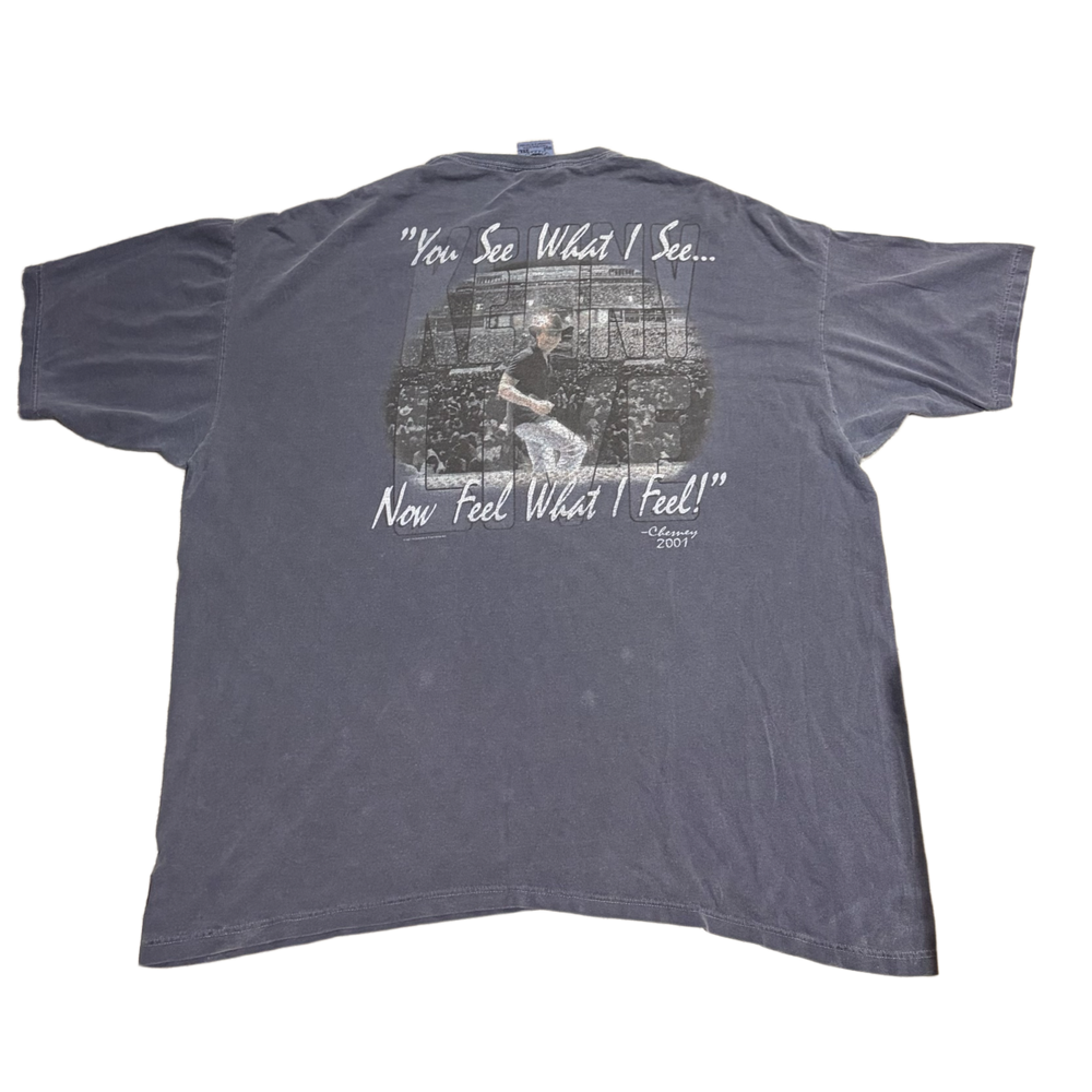 Vintage 'Navy' Kenny Chesny 2001 You See What I See Tour Tee