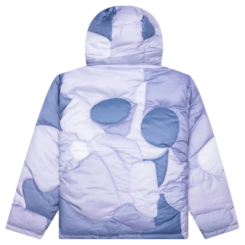 KidSuper Studios 'Purple Kissing Faces Nylon' Puffer Jacket