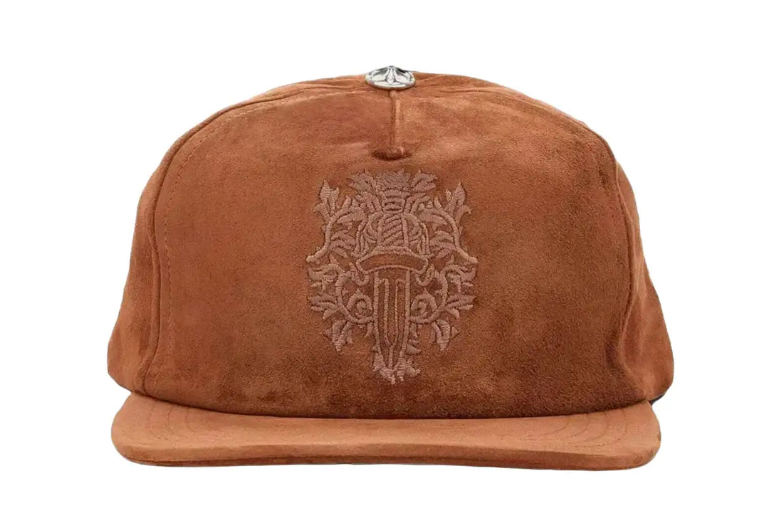 Chrome Hearts 'Tan Suede' Dagger Hat