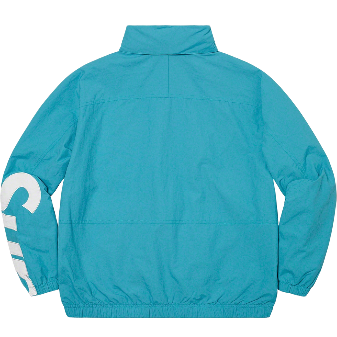Supreme 'Aqua' Spellout Track Jacket