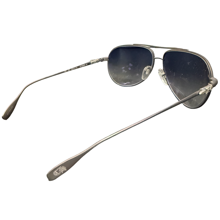 Chrome Hearts 'Stains IV' Brown Sunglasses