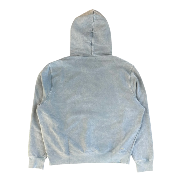 Amiri 'Filigree' Faded Blue Hoodie