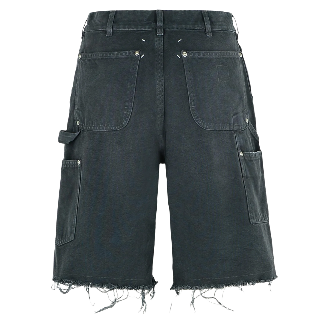 Maison Margiela 'Washed Navy' Distressed Shorts