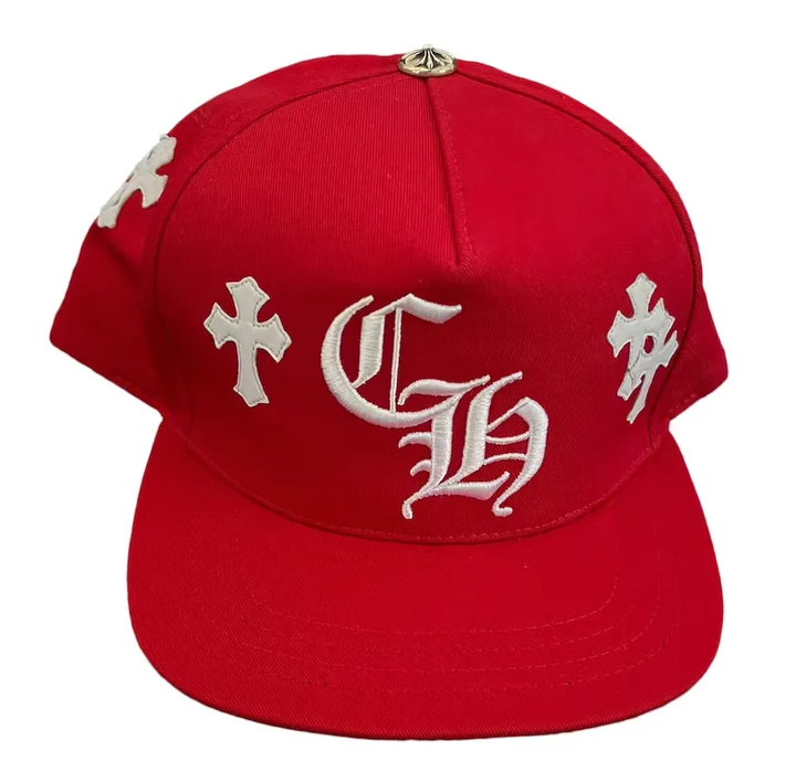 Chrome Hearts Cross Patch Baseball Hat &